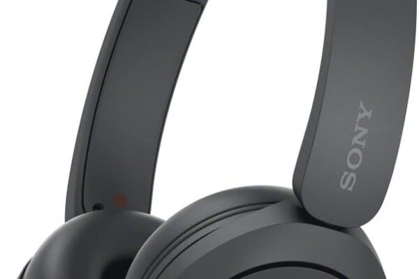 Sony WH-CH520 Wireless Headphones Bluetooth On-Ear Headset with Microphone, Black