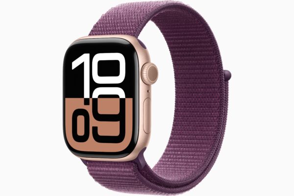 Apple Watch Series 10 (GPS) 42mm Rose Gold Sport Loop