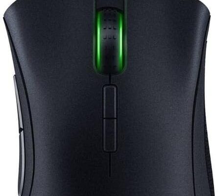Razer DeathAdder Elite Gaming Mouse – Black/Green