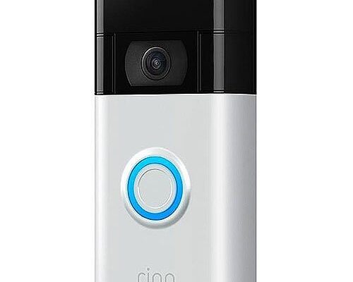 Ring Video Doorbell (2020 Release) – Satin Nickel