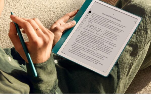 Amazon Kindle Scribe, 16GB (2024) – Tungsten Includes Premium Pen