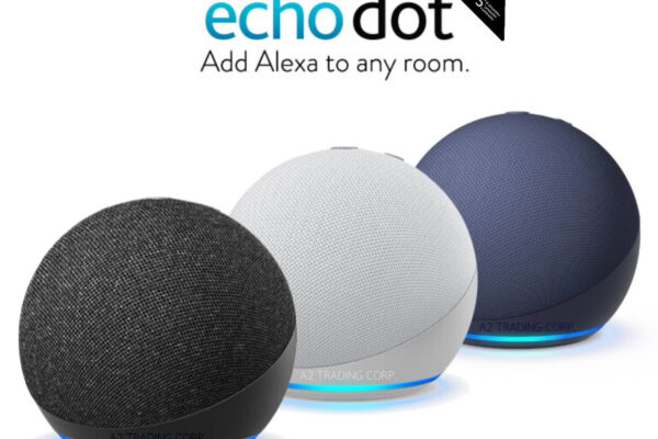 Amazon Echo Dot (5th Gen) – Charcoal, Deep Sea Blue & Glacier White – Bulk Wholesale Offer