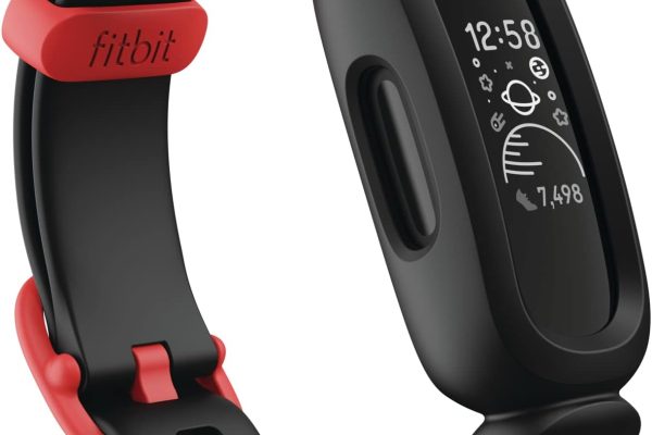 Fitbit Ace 3 Activity Tracker for Kids 6+, Black/Racer Red – Bulk Wholesale Offer, FB419BKRD