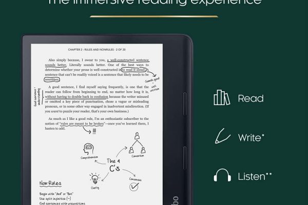 Rakuten Kobo Sage eReader, 32GB, Black – Bulk Wholesale Offer, N778-KU-BK-K-EP