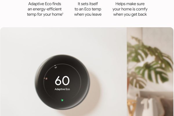 Google Nest Learning Thermostat (4th Gen), Black, Gold & Silver – Bulk Wholesale Offer, GA05169-CA