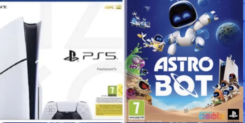 Sony PlayStation 5 Slim Disc Edition, 1TB with Astro Bot โ Bulk Wholesale Offer, 711719589037