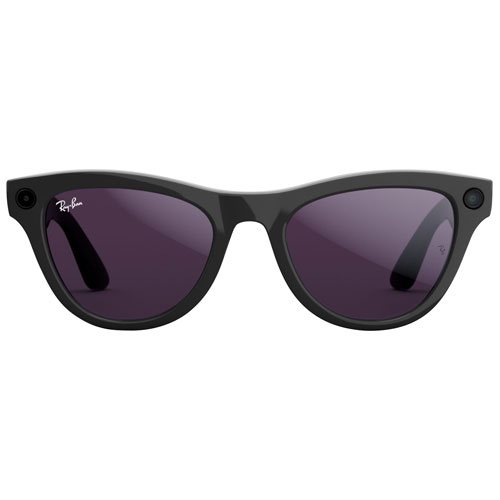 Ray-Ban Meta Skyler – Shiny Black / Clear to Amethyst Transitions, Bulk Wholesale Offer
