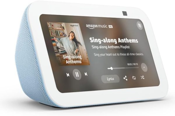 Amazon Echo Show 5, 3rd Gen, Glacier White, Cloud Blue & Charcoal – Bulk Wholesale Offer