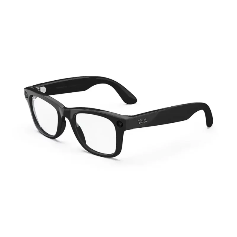 Ray-Ban Meta Wayfarer – Shiny Black / Clear, Bulk Wholesale Offer