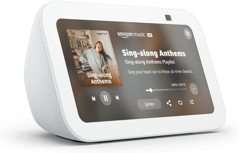 Amazon Echo Show 5, 3rd Gen, Glacier White, Cloud Blue & Charcoal – Bulk Wholesale Offer