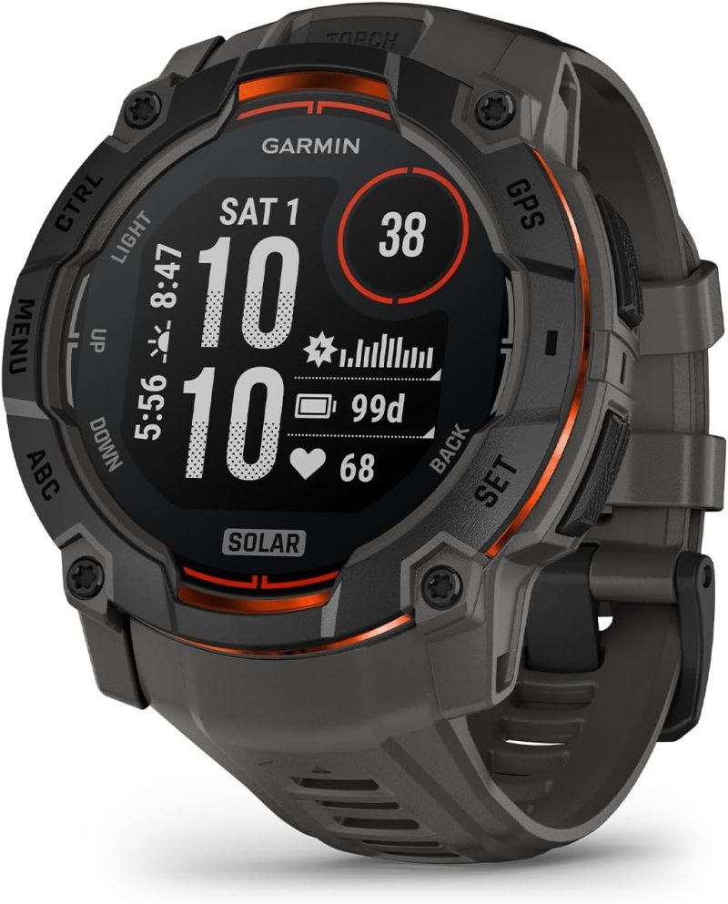 Garmin Instinct 3 50mm SOLAR – Black – Bulk Wholesale Offer, 010-02935-00