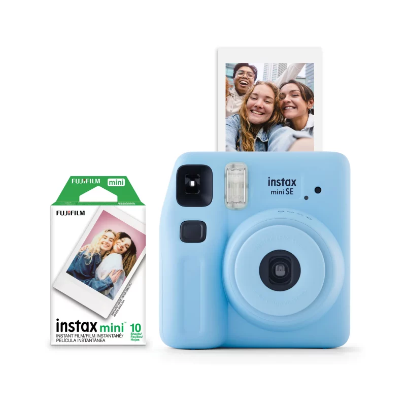 Fujifilm Instax Mini SE Instant Camera Bundle – Blue, Green, Pink & Purple – Bulk Wholesale Offer