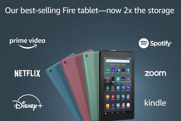 Amazon Fire 7 Tablet (2019 Edition), 16 GB, Black, Plum & Sage – Bulk Wholesale Offer