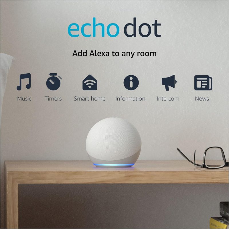 Amazon Echo Dot (4th Gen), White โ Bulk Wholesale Offer, B084J4KNDS