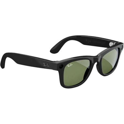 Ray-Ban Meta Wayfarer, Shiny Black / G15 Green โ Bulk Wholesale Offer, 899-00598-01