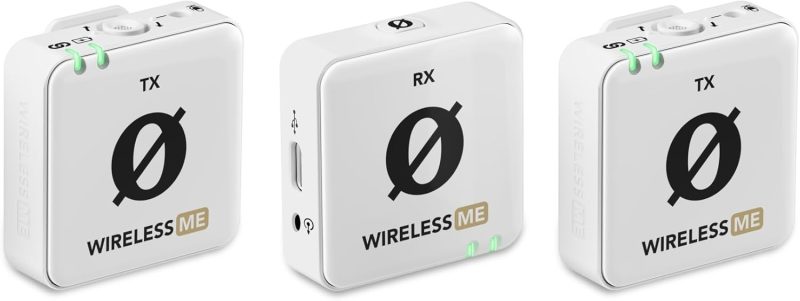 RØDE Wireless ME Dual, White – Bulk Wholesale Offer, WIMEDUALW