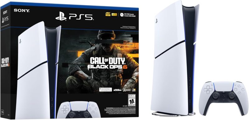 Sony PlayStation 5 SLIM Disc 1TB (CFI-2016A) + Call of Duty: Black Ops 6, White – Bulk Wholesale Offer