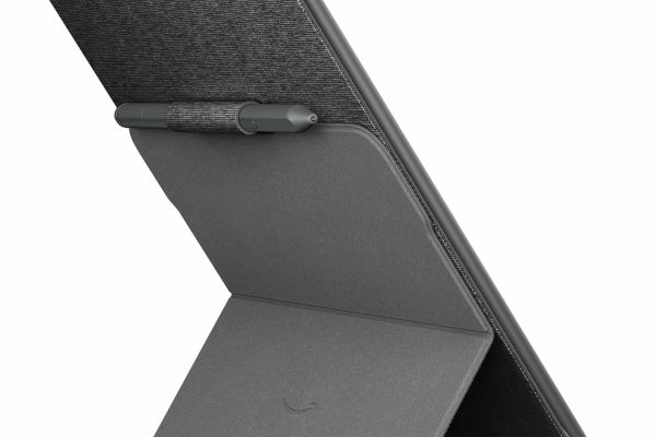 Amazon Kindle Scribe Fabric Folio Cover with Magnetic Attach, Black & Denim– Bulk Wholesale Offer