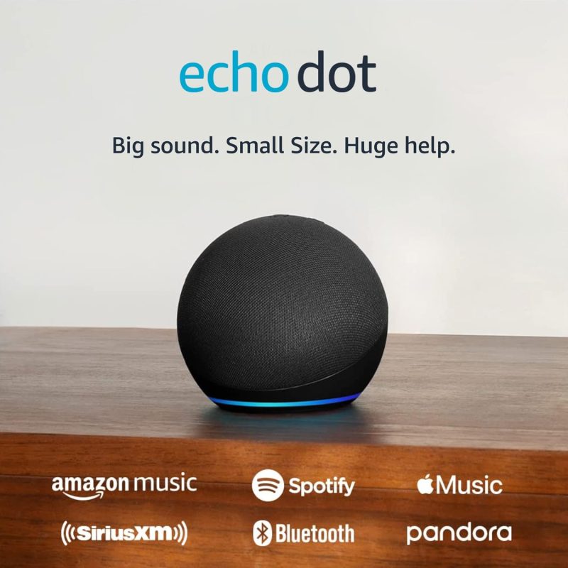 Amazon Echo Dot 5th Gen, Charcoal & Deep Sea Blue – Bulk Wholesale Offer