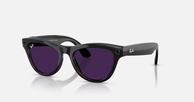 Ray-Ban Meta Skyler (Gen 2) Shiny Black / Transitions Amethyst – Bulk Wholesale Offer